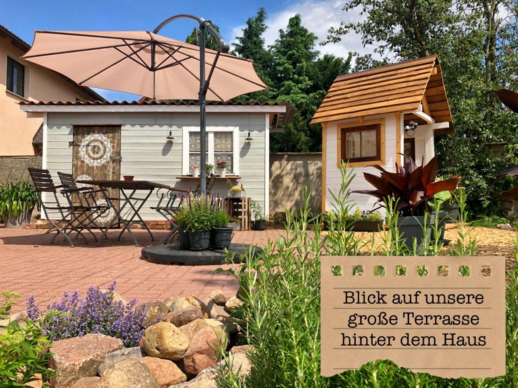 Alte Schule Wittenberg, 3 Ferienwohnungen Fuer Bis Zu 12 Personen, An Der Elbe, Mit Garten Exterior foto